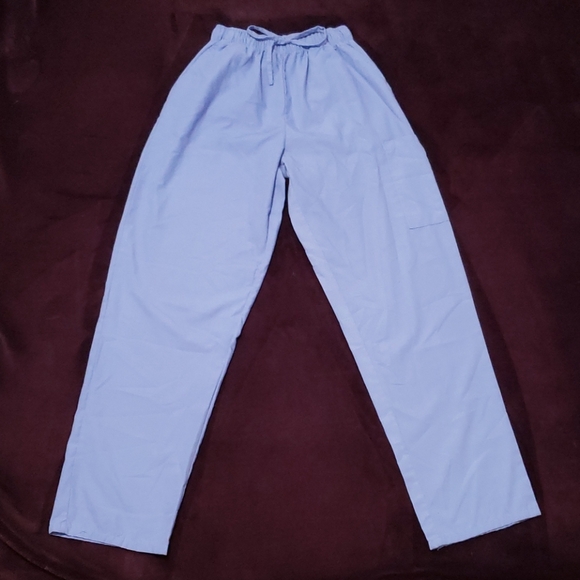 🔴 🆓️ FREE* Periwinkle Blue Elastic-Waist Pants 🔴 - Picture 3 of 5